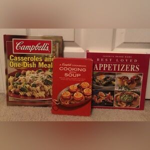 Campbell’s Cookbooks & Favorite Brand Name Best Loved Appetizers Cookbook